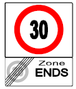random traffic sign